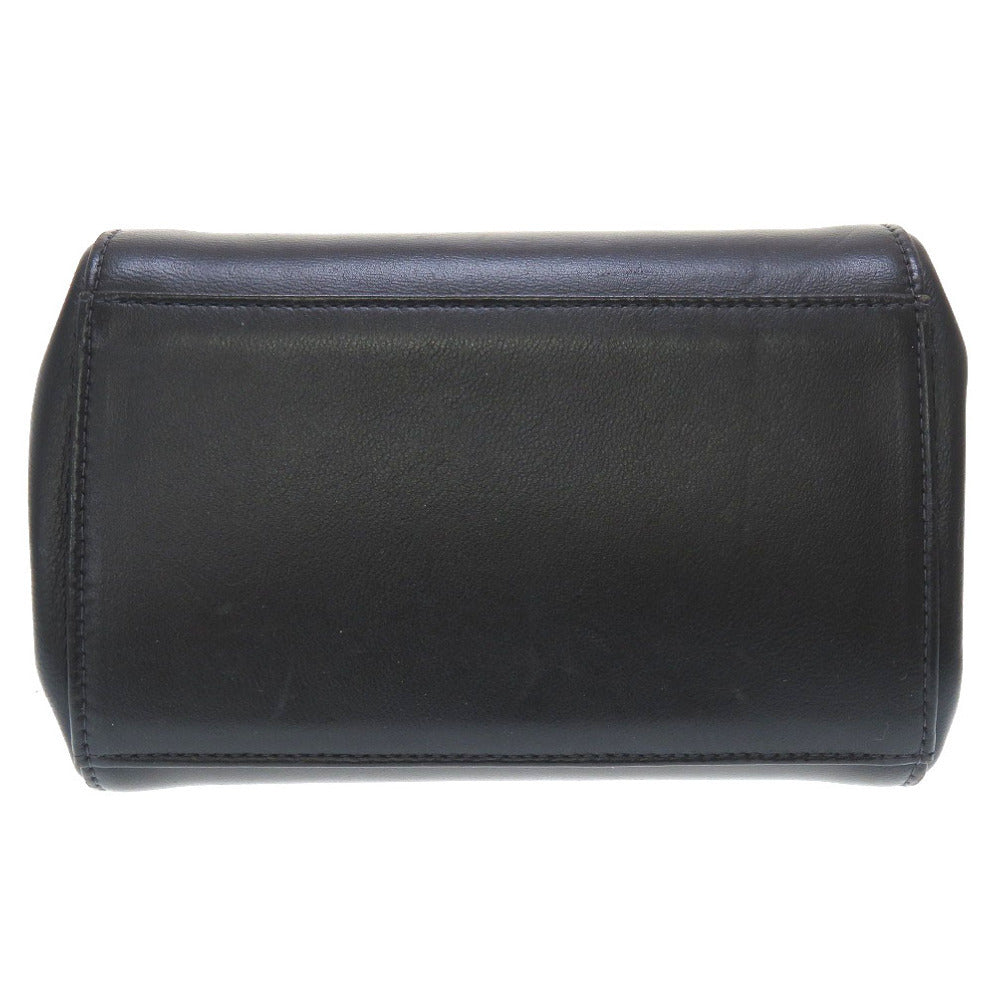 Chanel 2.55 Chocolate Bar Flap Bag, Black Lambskin with Mademoiselle Turnlock and Gold Chain, 6 Series, view 3