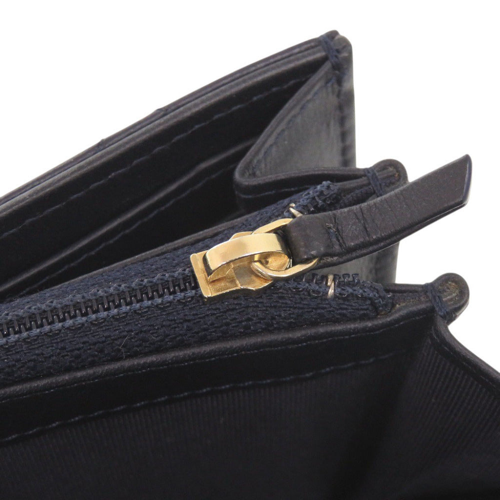Chanel 2.55 Long Flap Wallet, Navy Quilted Lambskin with Mademoiselle Turnlock, 23 Series
