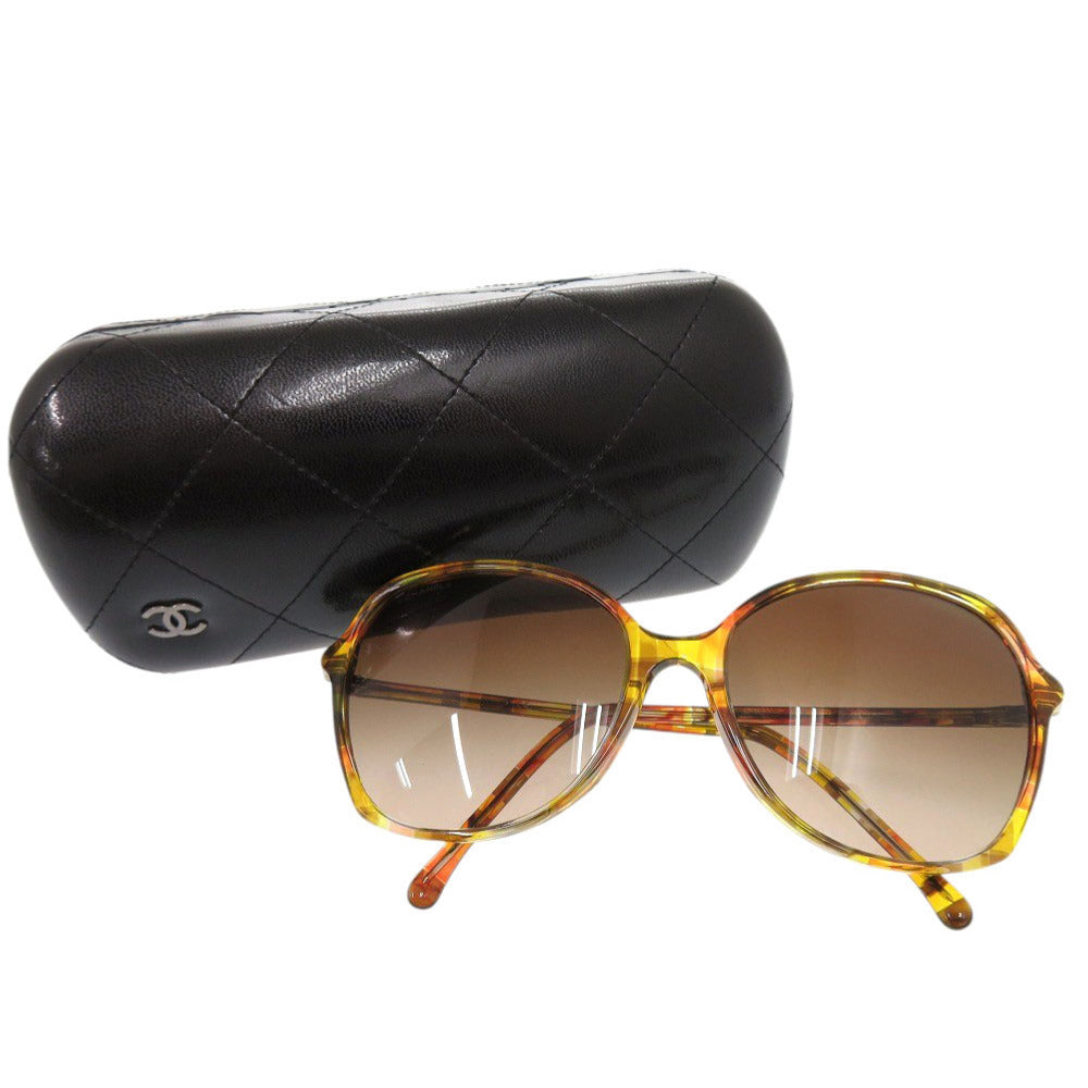 Chanel CC Butterfly Sunglasses 5344-A, Demi Brown and Yellow, Gradient Lenses, view 2
