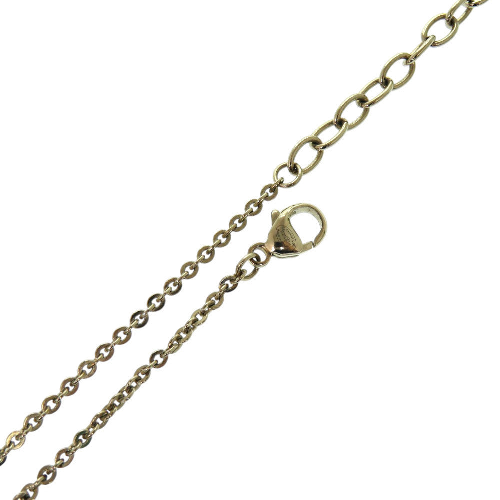 Chanel CC Mirror Ball Pendant Necklace, Red and Gold Tone, 2021, view 6