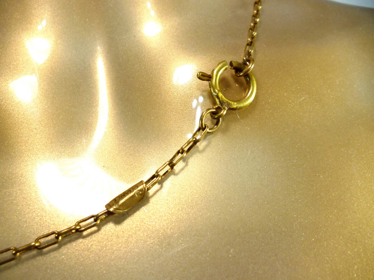 Chanel CC Pendant Necklace, Gilt Ring Pendant, Vintage, view 6