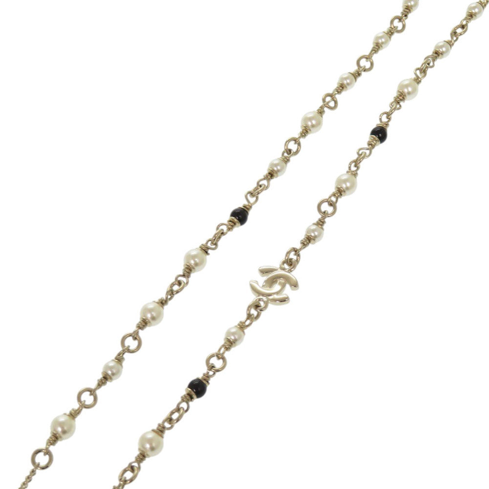 Chanel Fawn Pendant Necklace, Crystal-Set Deer with CC Chain, Gold Tone, with Box, view 7