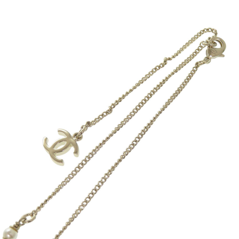 Chanel Fawn Pendant Necklace, Crystal-Set Deer with CC Chain, Gold Tone, with Box, view 8