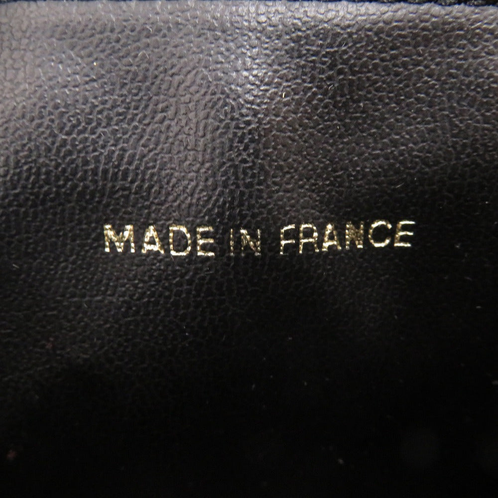 Chanel Vintage Tall Vanity Bag, Black Caviar with Embossed CC and Gold Zip, 4 Series, view 8