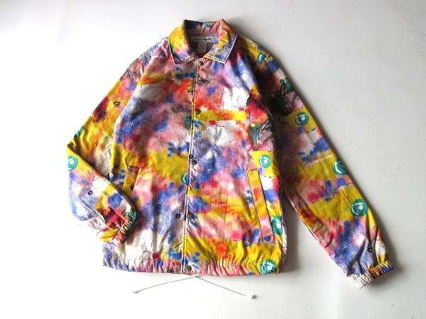 Comme des Garçons Shirt x Futura AW2020 Fleece-Lined Coach Jacket, Spray-Paint Art Print, Size S, New with Tags, view 2