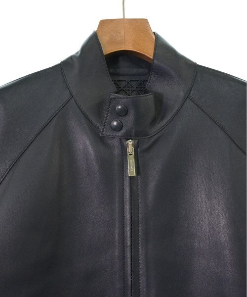 Dior Men Cannage Perforated Lambskin Harrington Blouson, Navy, Kim Jones Era, Size 48, view 4