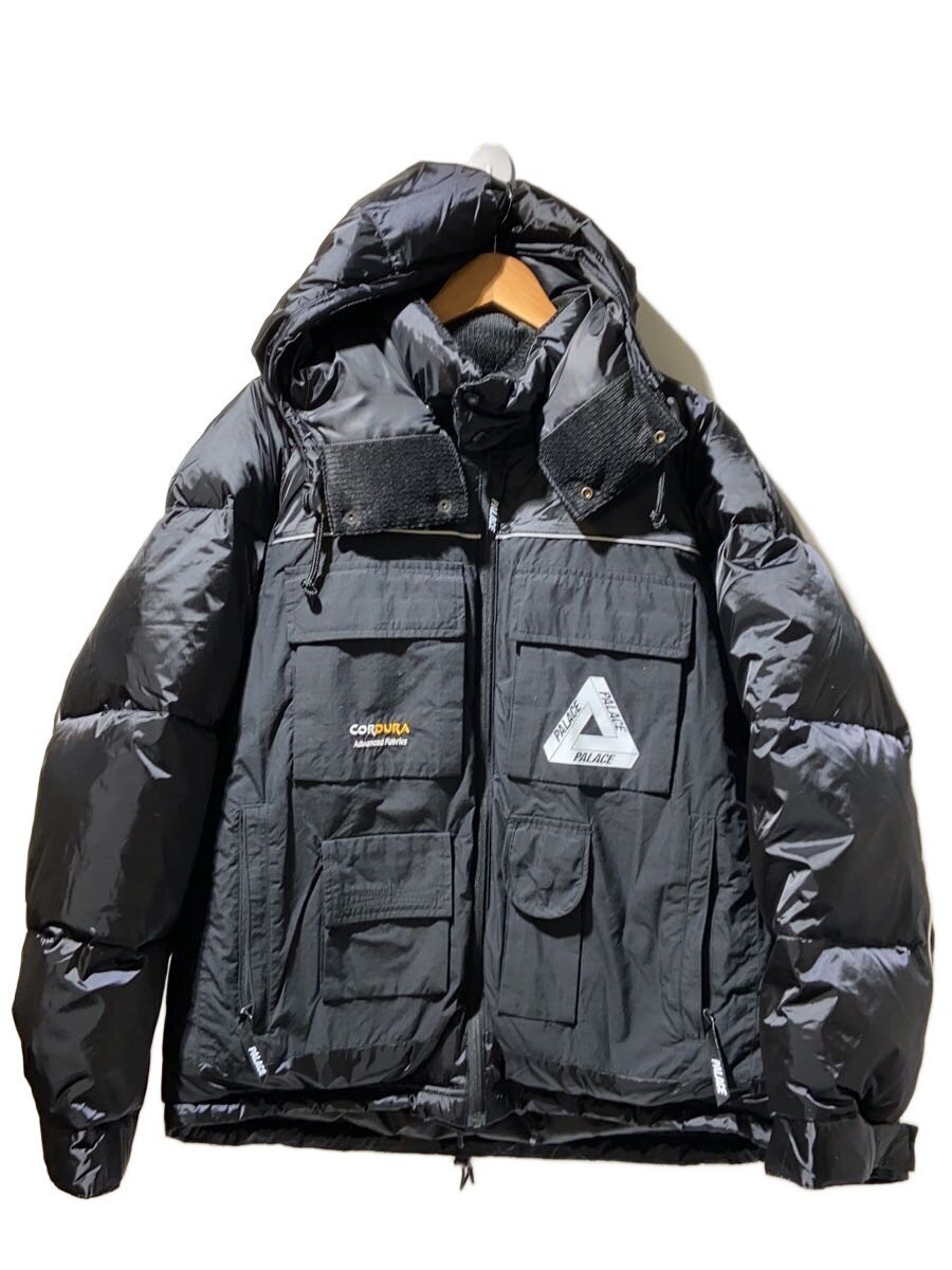 eYe Junya Watanabe MAN x Palace AW2023 Cordura Down Jacket with Hood, Black, Size XS, view 1