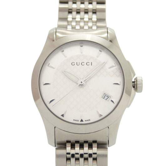 Gucci G-Timeless Ladies' Watch 126.5, Silver Dial, Stainless Steel, Quartz, view 1