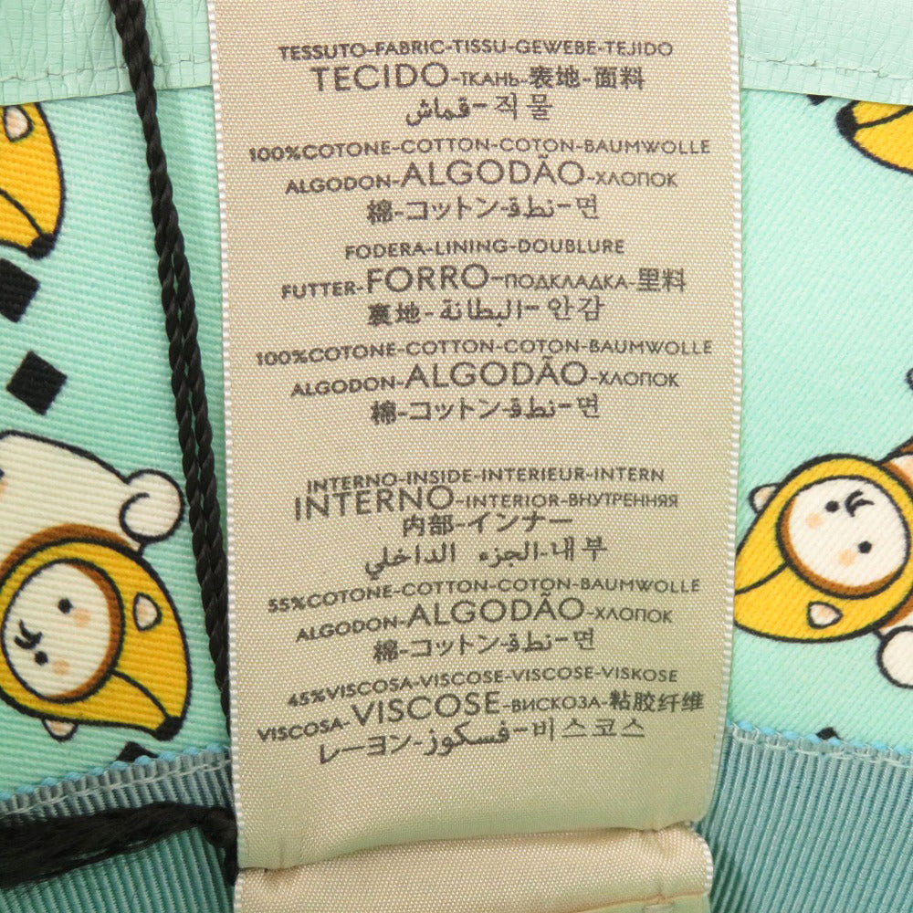 Gucci Kawaii Print Bucket Hat 736960, Mint Green Cotton, Size XS (56 cm), view 8