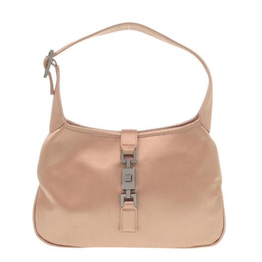 Gucci Vintage Jackie 005 0775, Pink Satin Handbag, view 1