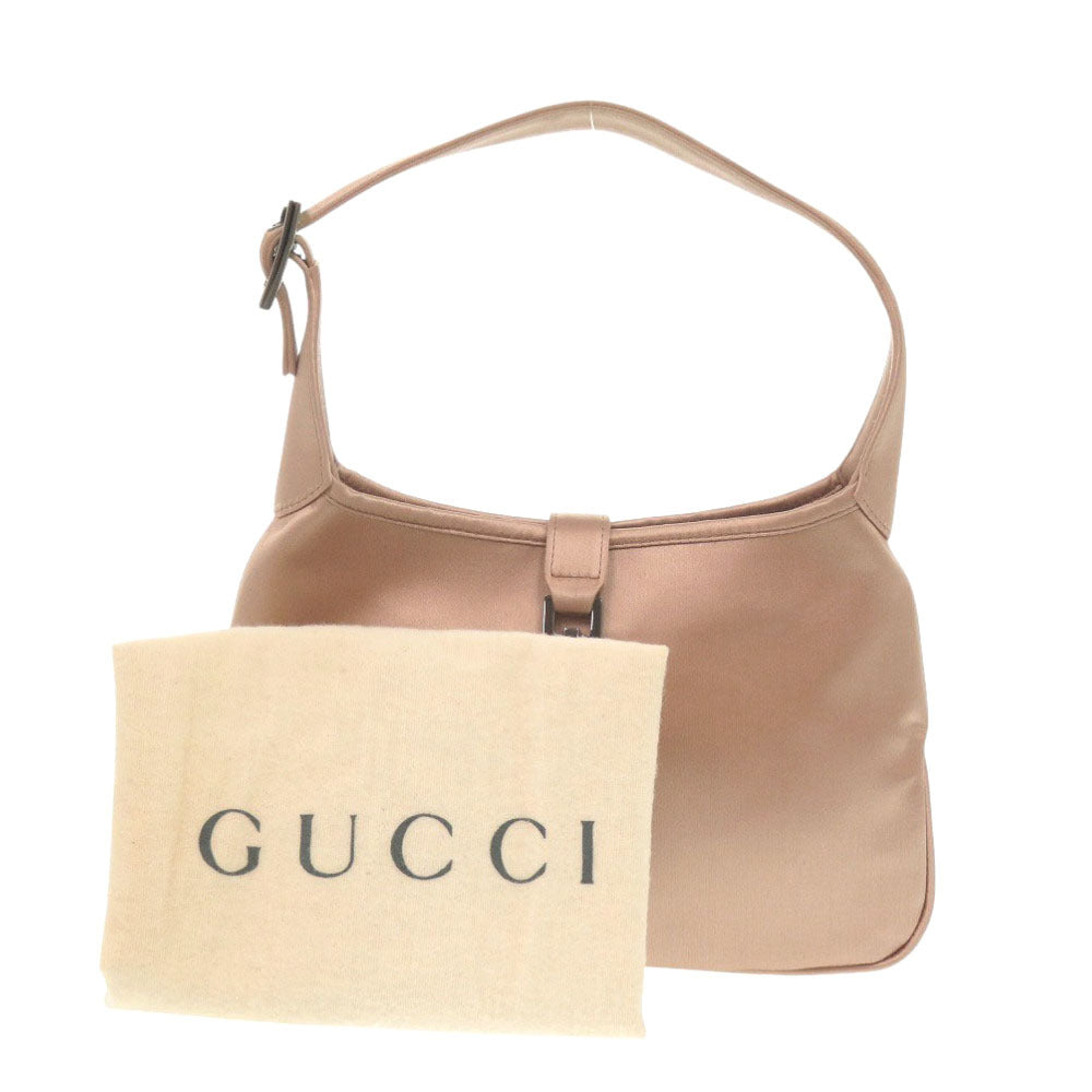 Gucci Vintage Jackie 005 0775, Pink Satin Handbag, view 2