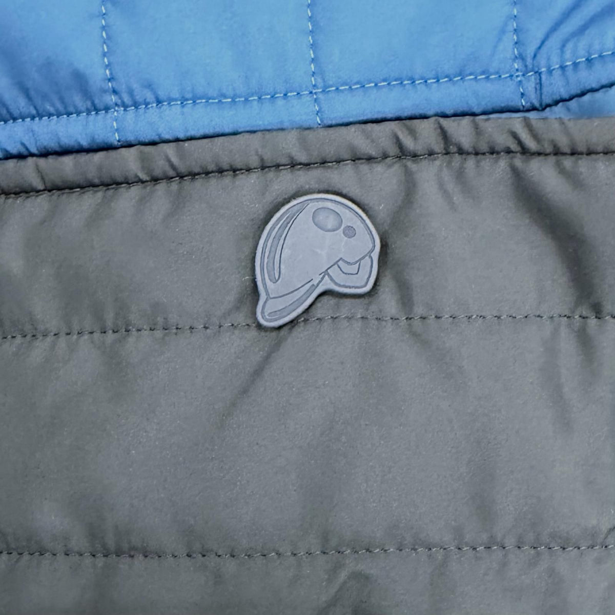 Hermès 2025 Reversible Padded Blouson 5H0150DQ, Bleu and Noir Panels, Logo Patches, Unused, Women’s 36, view 10