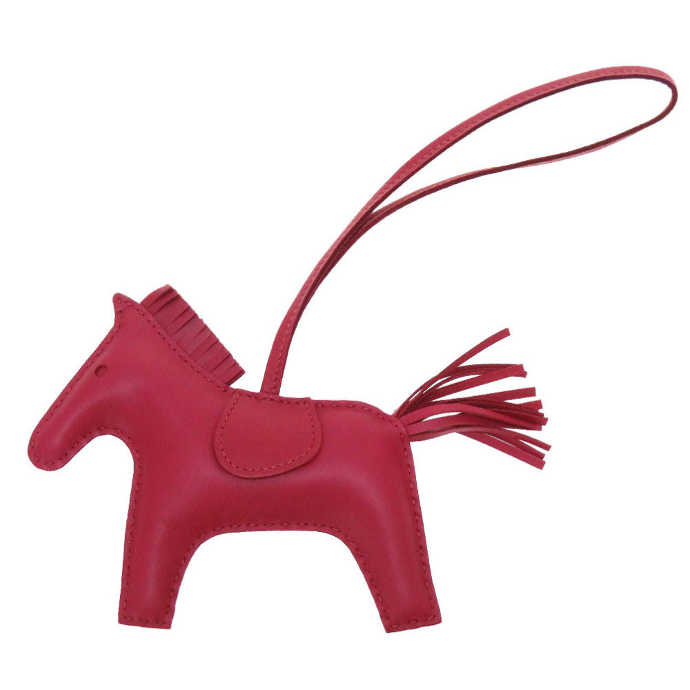 Hermès Rodeo MM Bag Charm, Rubis, 2020, view 1