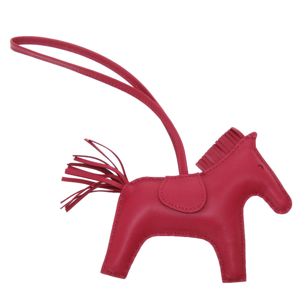 Hermès Rodeo MM Bag Charm, Rubis, 2020, view 3