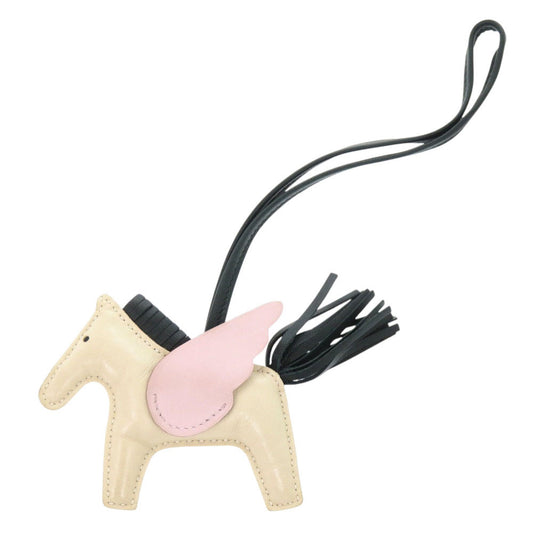 Hermès Rodeo Pegase PM Bag Charm, Craie, Vert Cyprès and Mauve Pâle, 2022, view 1