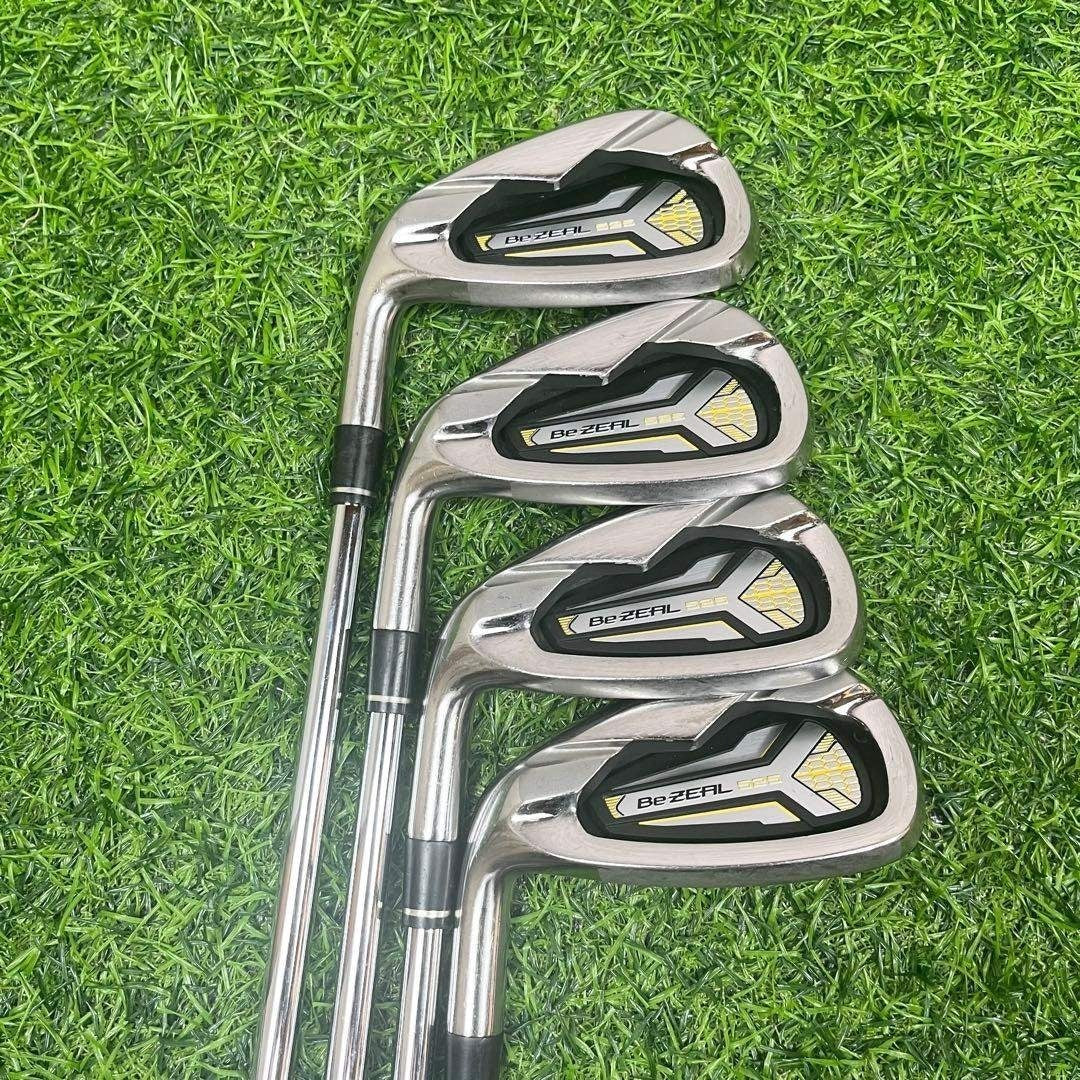 HONMA Be ZEAL 525 Iron Set, 6 to 11 plus AW and SW, 8 Clubs, N.S. Pro 950GH Stiff Flex, Left-Handed, view 1