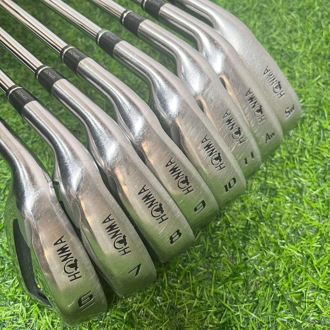 HONMA Be ZEAL 525 Iron Set, 6 to 11 plus AW and SW, 8 Clubs, N.S. Pro 950GH Stiff Flex, Left-Handed, view 5