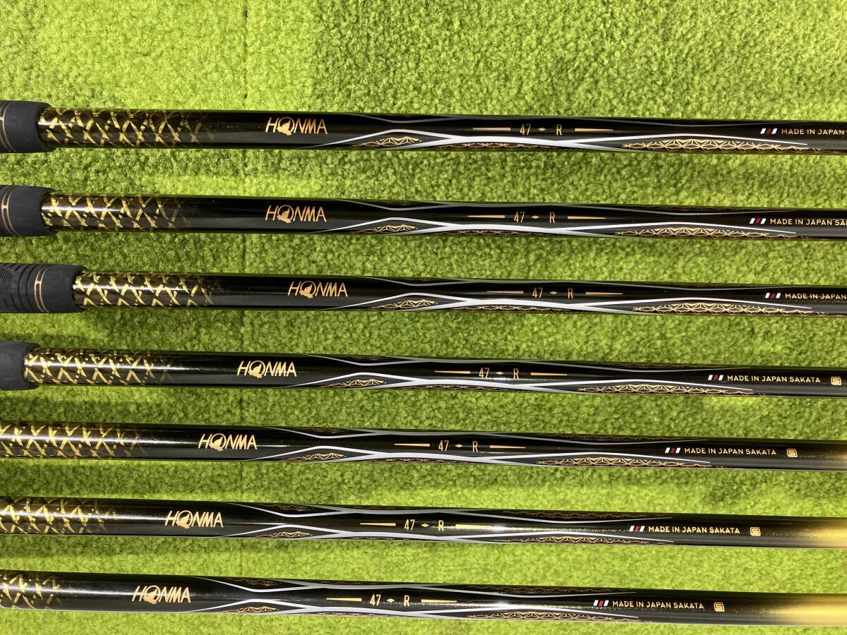HONMA BERES 2019 3-Star Iron Set, 7 to 11 plus AW and SW, 7 Clubs, ARMRQ 47 Regular Flex, view 4