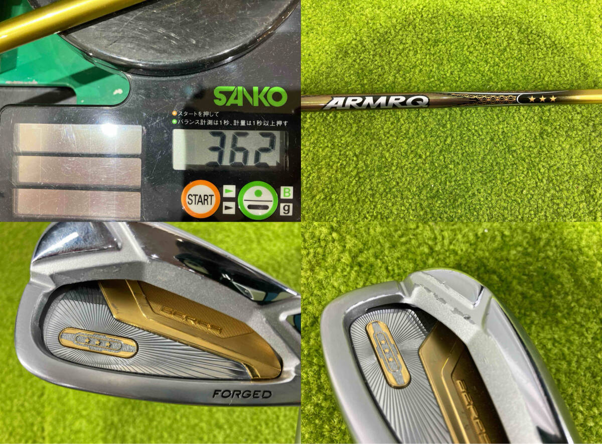 HONMA BERES 2019 3-Star Iron Set, 7 to 11 plus AW and SW, 7 Clubs, ARMRQ 47 Regular Flex, view 7