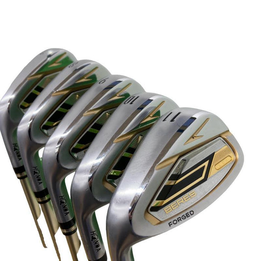 HONMA BERES 2024 3-Star Iron Set, 7 to 11, 5 Clubs, ARMRQ FX 3S Stiff-Regular Flex, Left-Handed, view 1