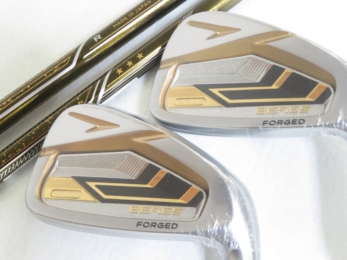 HONMA BERES 2024 3-Star Iron Set, 9 Clubs, ARMRQ FX Regular Flex, New, view 1