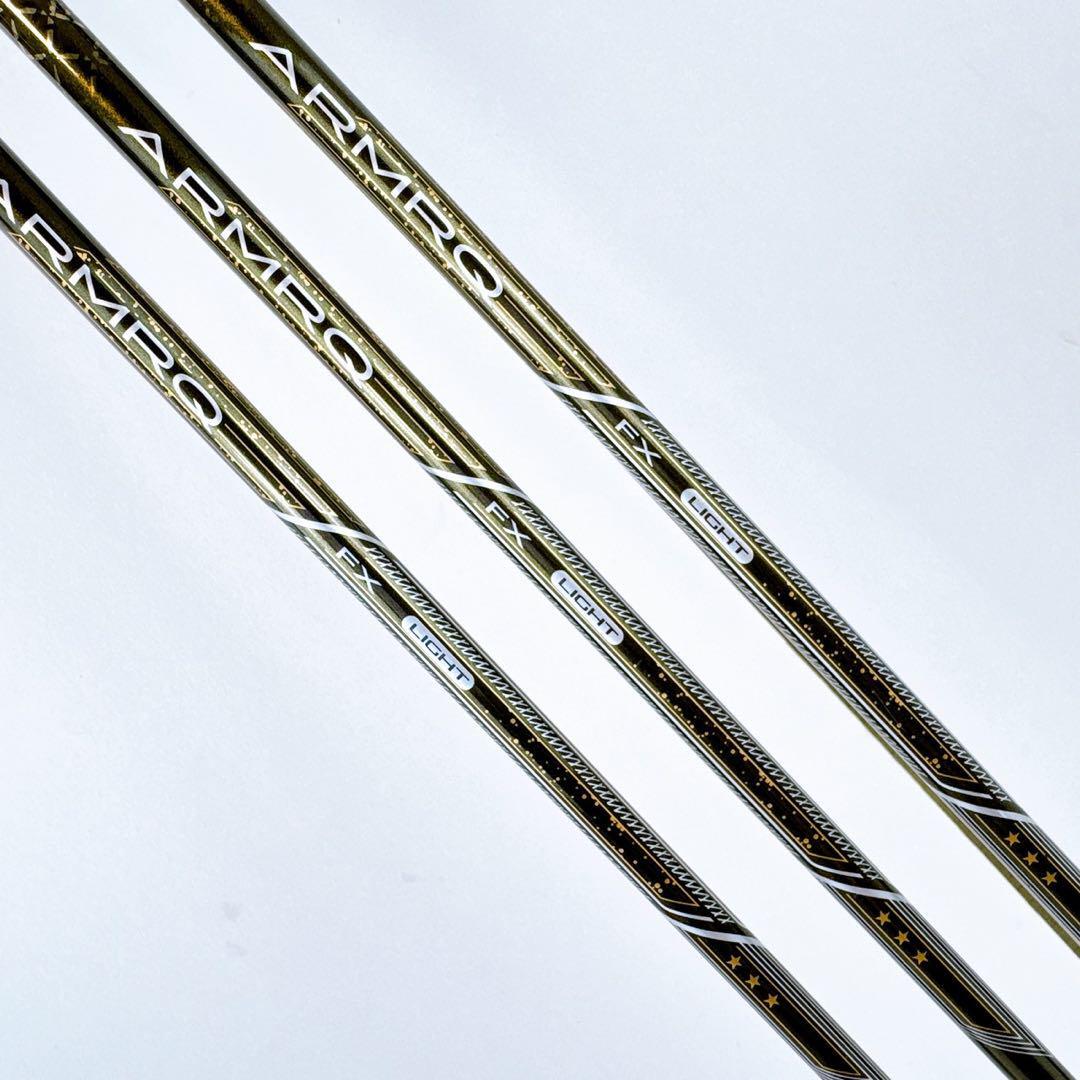 HONMA BERES 2024 3-Star Iron Set, 9 to 11, 3 Clubs, ARMRQ FX LIGHT 3S Regular Flex, view 4