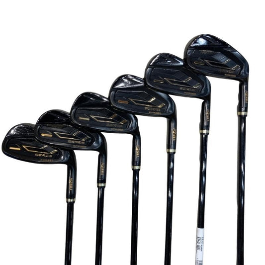 HONMA BERES BLACK 2024 Iron Set, 6 to 11, 6 Clubs, ARMRQ FX BLACK Regular Flex, view 1