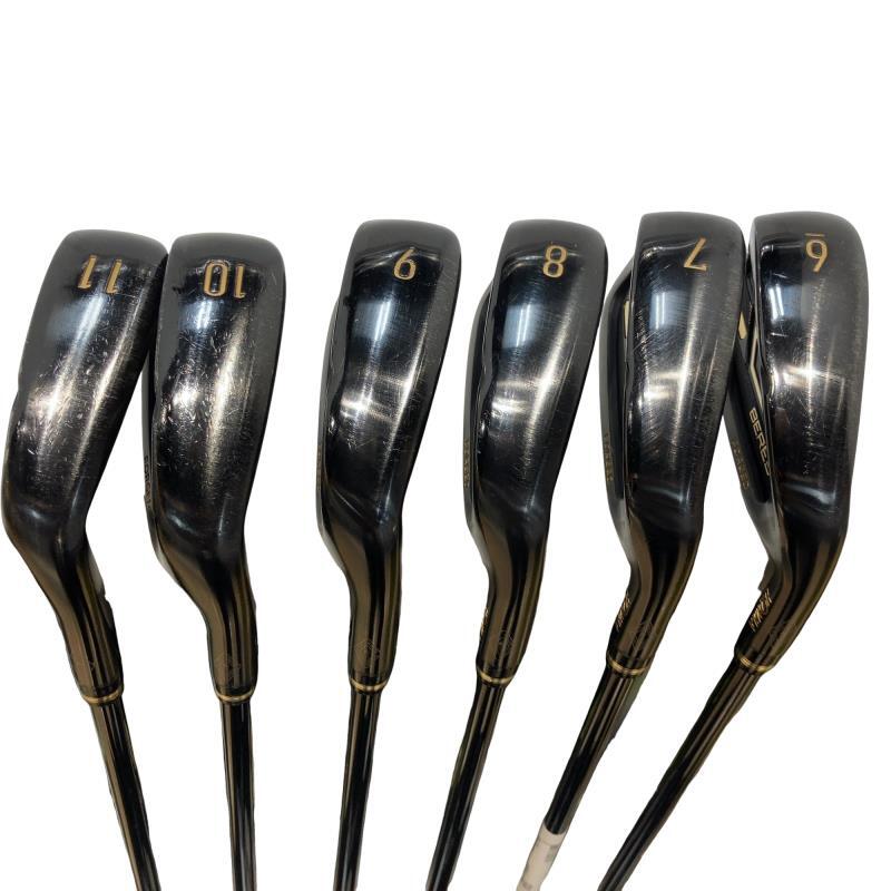HONMA BERES BLACK 2024 Iron Set, 6 to 11, 6 Clubs, ARMRQ FX BLACK Regular Flex, view 5