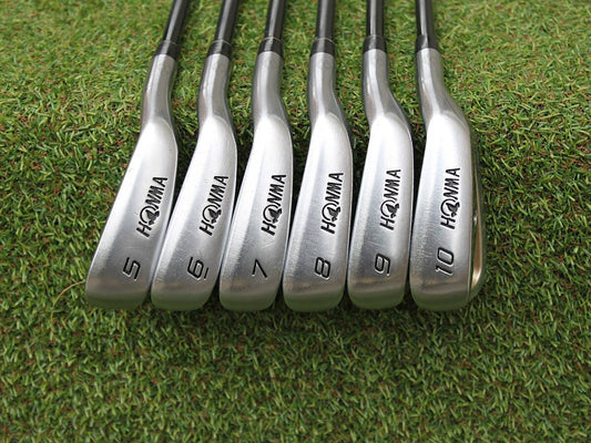 HONMA BERES IS-02 2-Star Iron Set, 5 to 10, 6 Clubs, Graphite Design Tour AD AD-65 Regular Flex, view 1