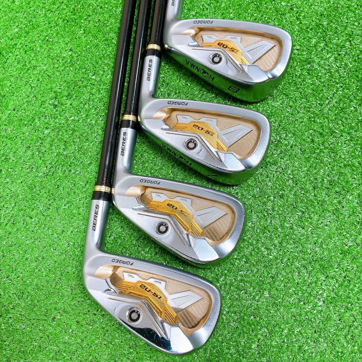 HONMA BERES IS-02 2-Star Iron Set, 5 to 11, 7 Clubs, ARMRQ6 49 2S Regular Flex, view 1