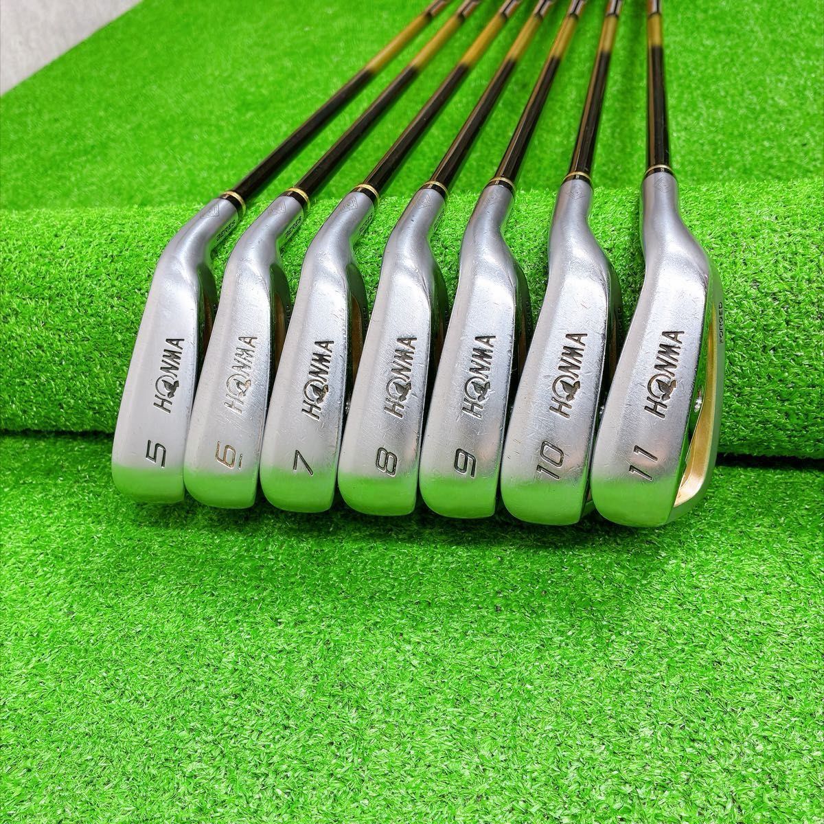 HONMA BERES IS-02 2-Star Iron Set, 5 to 11, 7 Clubs, ARMRQ6 49 2S Regular Flex, view 5