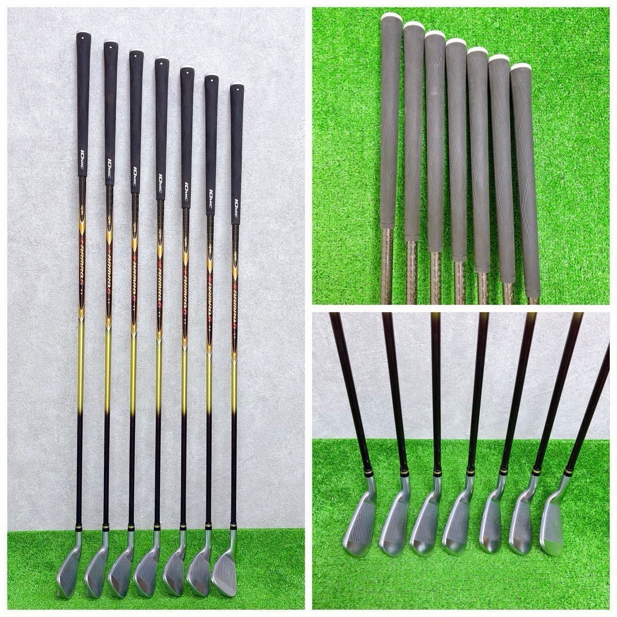HONMA BERES IS-02 2-Star Iron Set, 5 to 11, 7 Clubs, ARMRQ6 49 2S Regular Flex, view 9