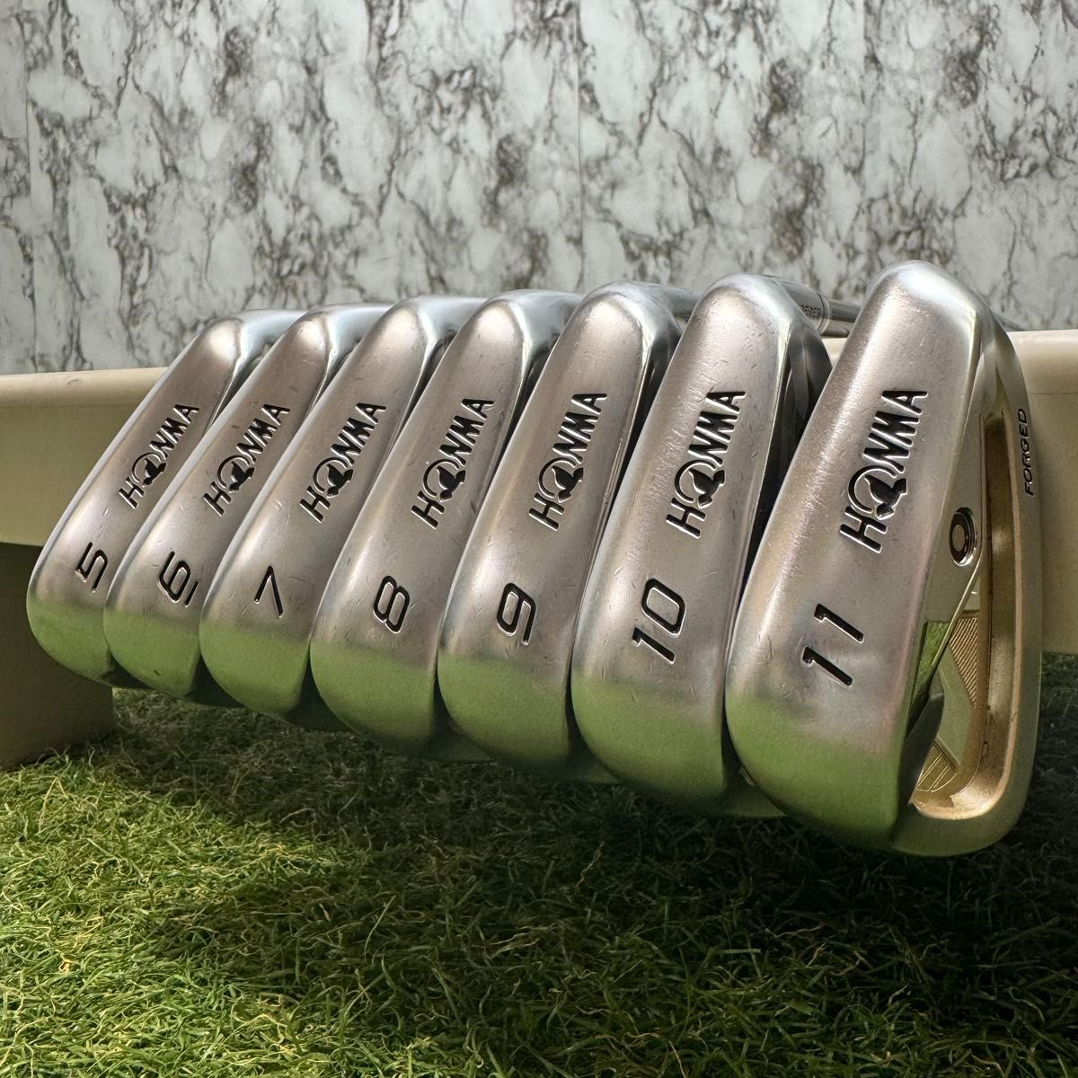 HONMA BERES IS-02 2-Star Iron Set, 5 to 11, 7 Clubs, ARMRQ6 54 Regular Flex, view 3