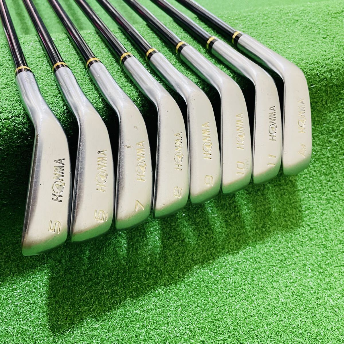 HONMA BERES IS-02 2-Star Iron Set, 5 to 11 plus AW, 8 Clubs, ARMRQ6 54 Regular Flex, view 5