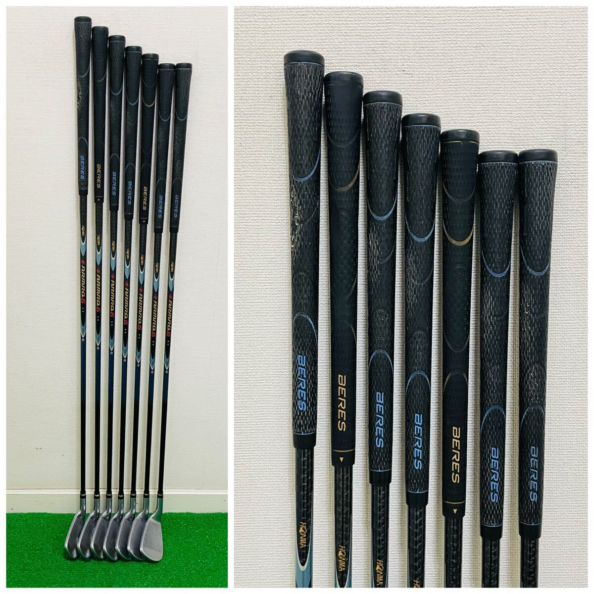 HONMA BERES IS-02 2-Star Iron Set, 6 to 11 plus AW, 7 Clubs, ARMRQ6 54 Regular Flex, view 8