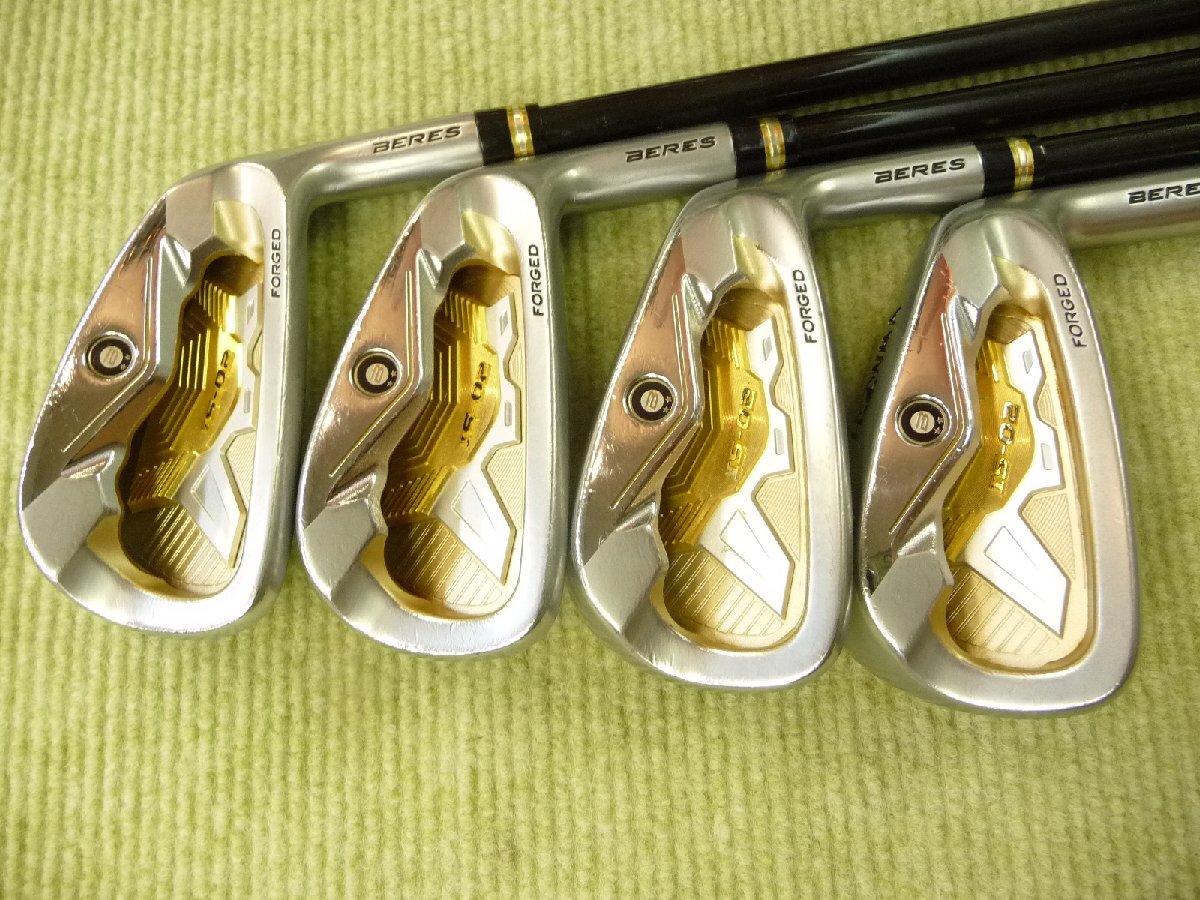 HONMA BERES IS-02 2-Star Iron Set, 6 to 11 plus AW, 7 Clubs, ARMRQ 49 2S Stiff-Regular Flex, view 2