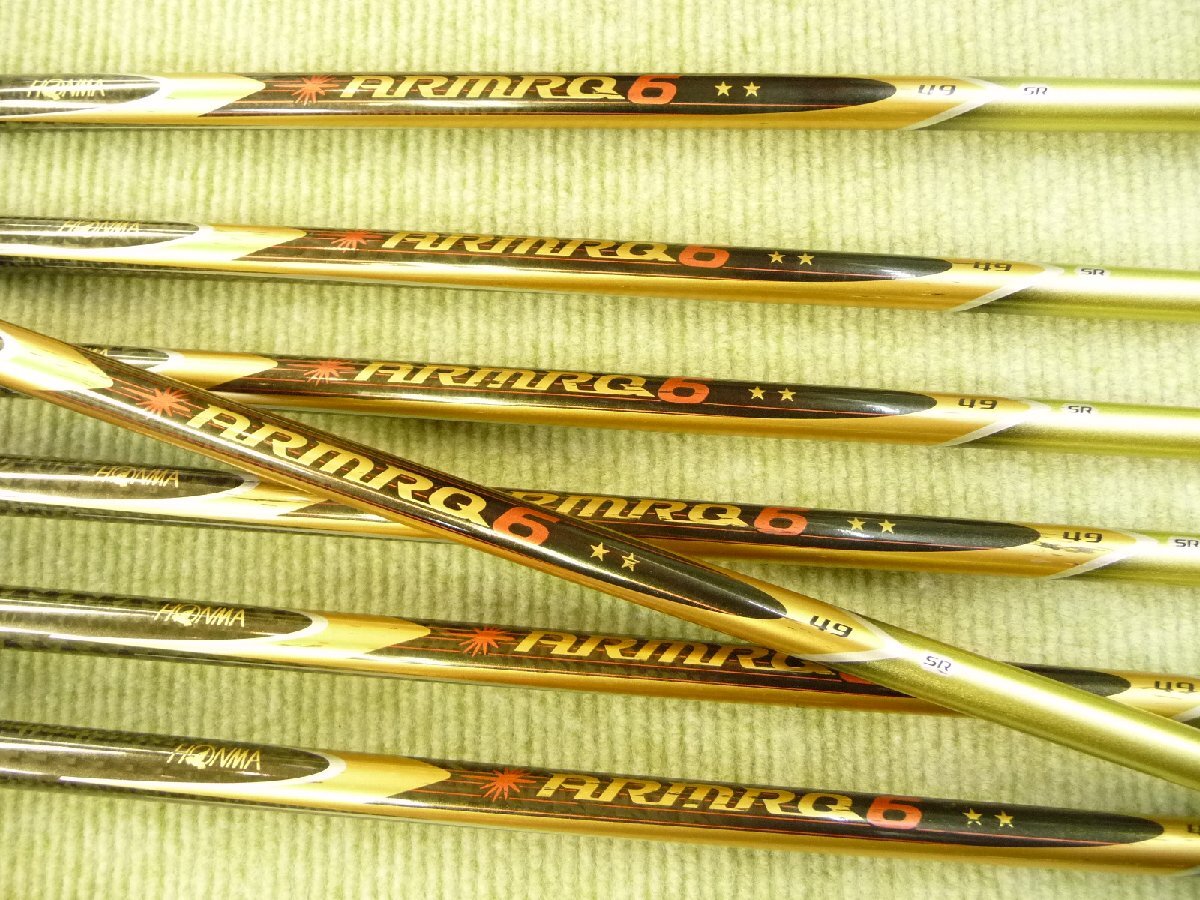 HONMA BERES IS-02 2-Star Iron Set, 6 to 11 plus AW, 7 Clubs, ARMRQ 49 2S Stiff-Regular Flex, view 8