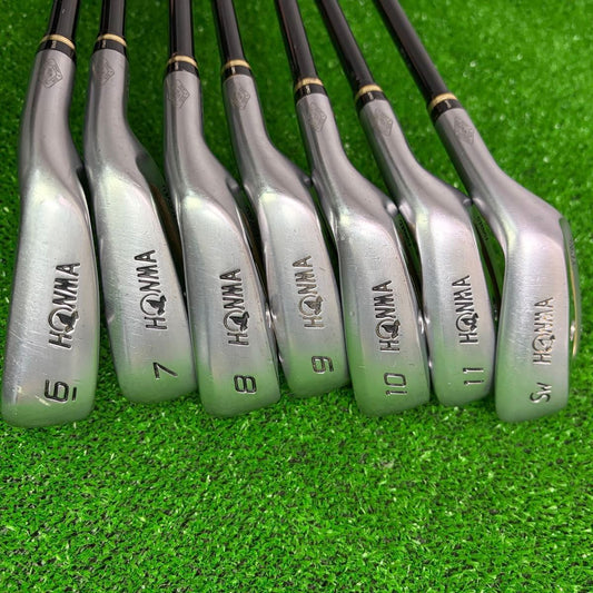 HONMA BERES IS-02 2-Star Iron Set, 6 to 11 plus SW, 7 Clubs, ARMRQ6 45 Regular Flex, view 1