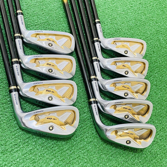 HONMA BERES IS-02 3-Star Iron Set, 5 to 11 plus AW and SW, 9 Clubs, ARMRQ6 49 Regular Flex, view 1