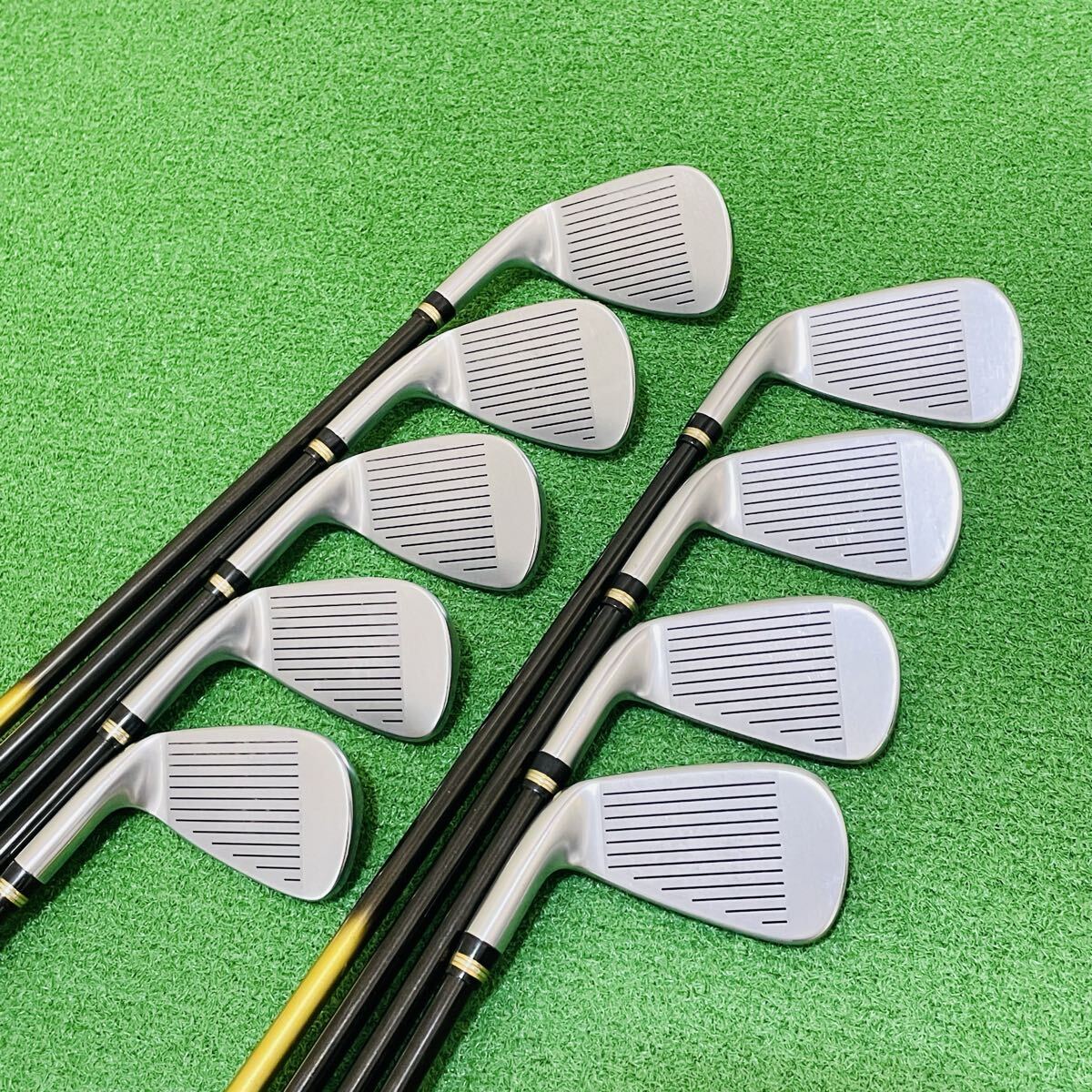 HONMA BERES IS-02 3-Star Iron Set, 5 to 11 plus AW and SW, 9 Clubs, ARMRQ6 49 Regular Flex, view 3