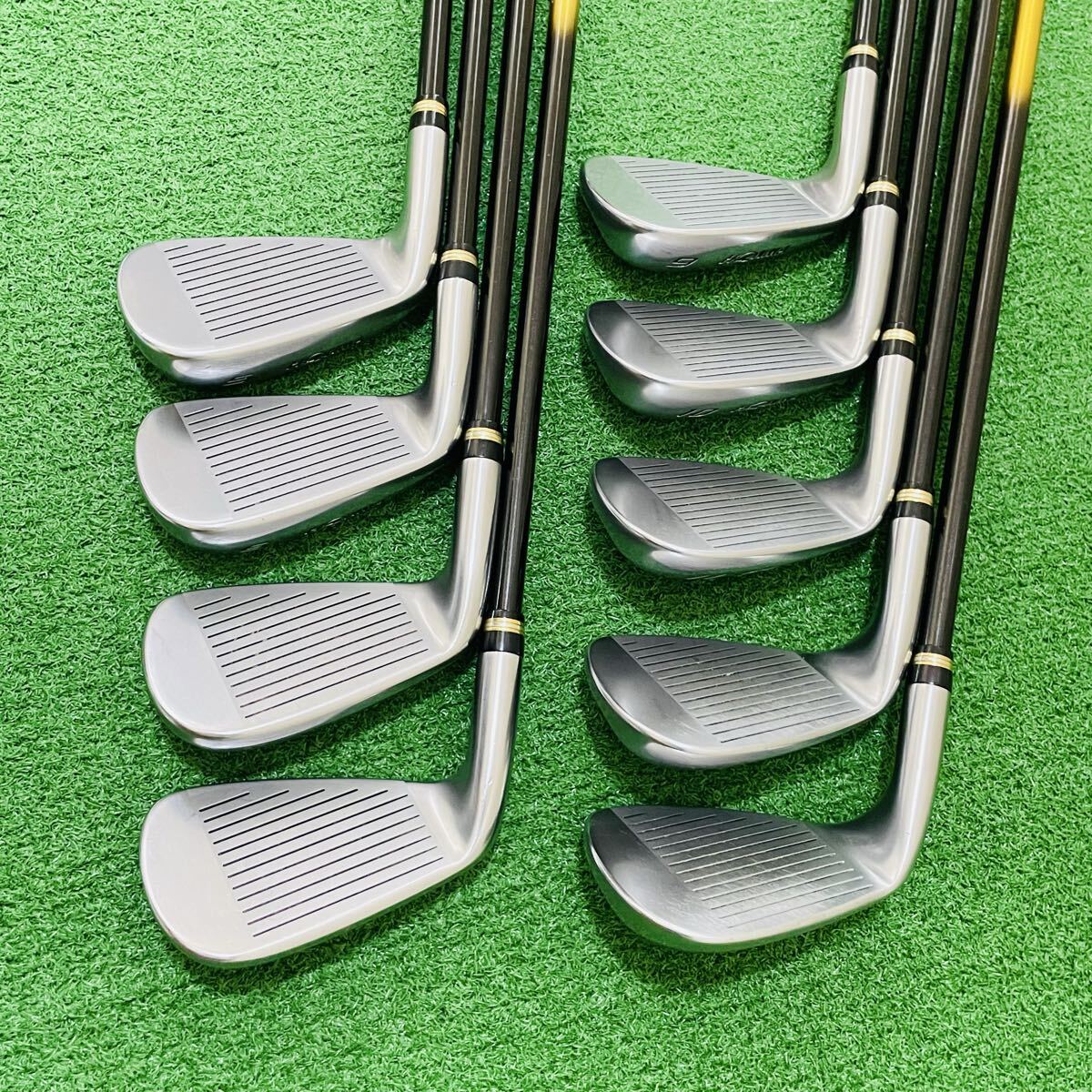 HONMA BERES IS-02 3-Star Iron Set, 5 to 11 plus AW and SW, 9 Clubs, ARMRQ6 49 Regular Flex, view 4