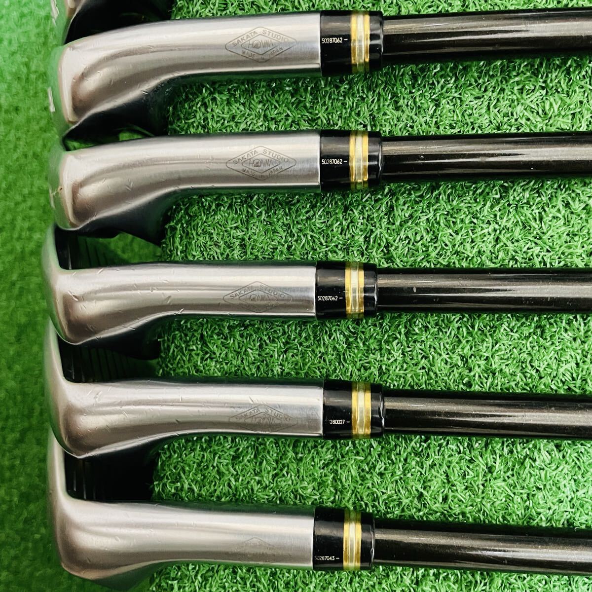 HONMA BERES IS-02 3-Star Iron Set, 5 to 11 plus AW and SW, 9 Clubs, ARMRQ6 49 Regular Flex, view 7