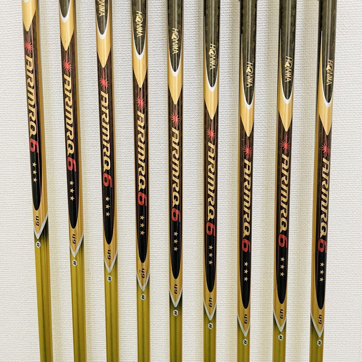 HONMA BERES IS-02 3-Star Iron Set, 5 to 11 plus AW and SW, 9 Clubs, ARMRQ6 49 Regular Flex, view 9