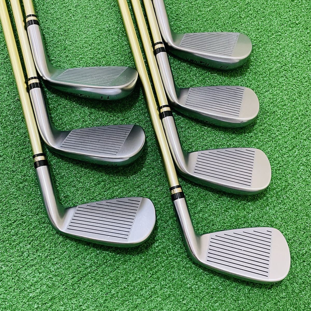 HONMA BERES IS-03 2-Star Iron Set, 5 to 11, 7 Clubs, ARMRQ8 49 Regular Flex, Left-Handed, view 4
