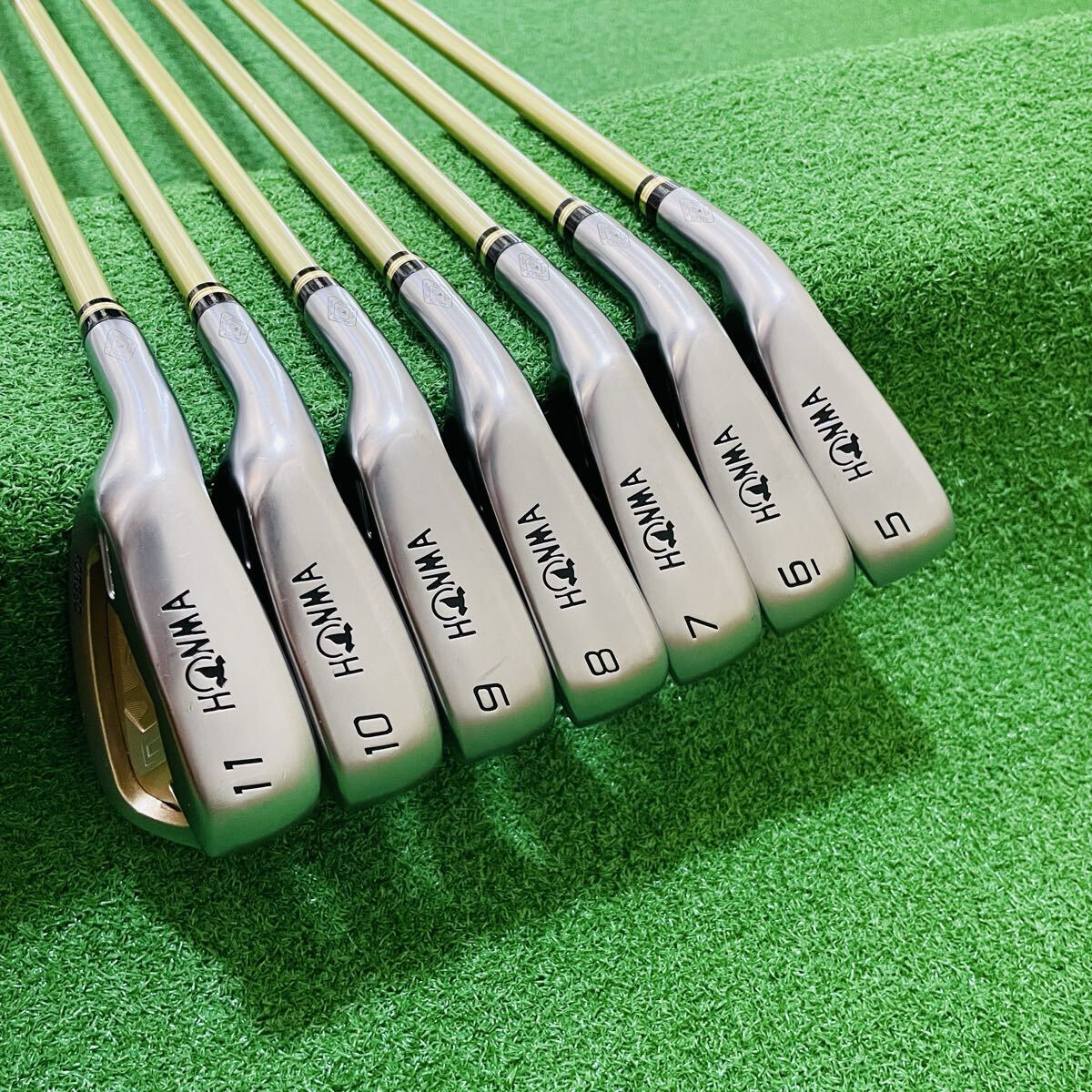 HONMA BERES IS-03 2-Star Iron Set, 5 to 11, 7 Clubs, ARMRQ8 49 Regular Flex, Left-Handed, view 5