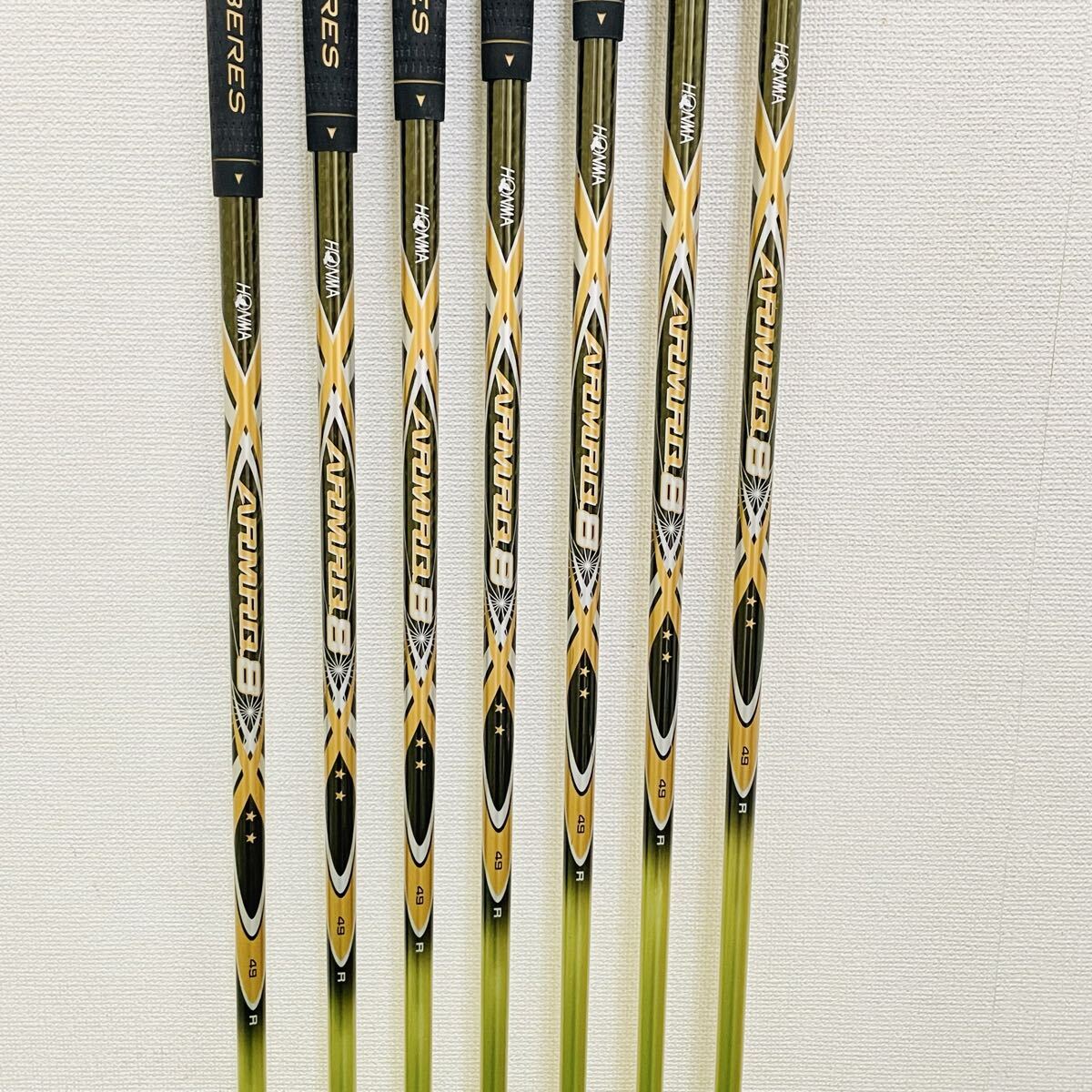 HONMA BERES IS-03 2-Star Iron Set, 5 to 11, 7 Clubs, ARMRQ8 49 Regular Flex, Left-Handed, view 8