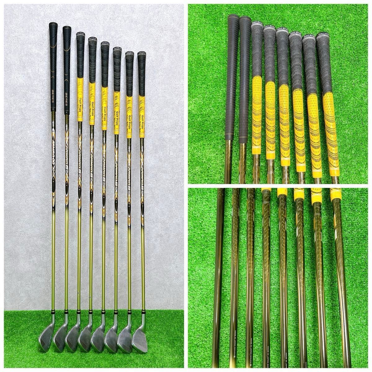 HONMA BERES IS-03 2-Star Iron Set, 5 to 11 plus AW, 8 Clubs, ARMRQ8 49 2S Regular Flex, view 9