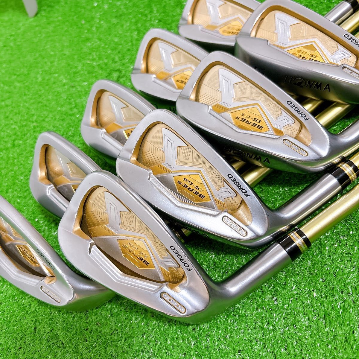 HONMA BERES IS-03 2-Star Iron Set, 5 to 11 plus AW and SW, 9 Clubs, Regular Flex, Left-Handed, view 9