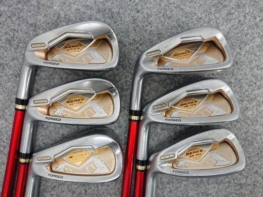 HONMA BERES IS-03 2-Star Iron Set, 6 to 11, 6 Clubs, ARMRQ 8 Stiff Flex, Left-Handed, view 1