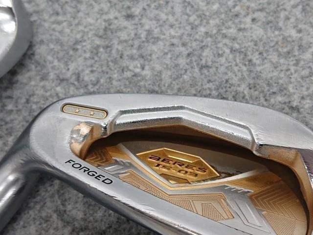 HONMA BERES IS-03 2-Star Iron Set, 6 to 11, 6 Clubs, ARMRQ 8 Stiff Flex, Left-Handed, view 2